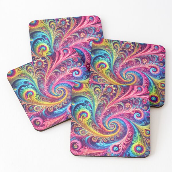 Item preview, psychedelic Swirls designed and sold by grassshopper.