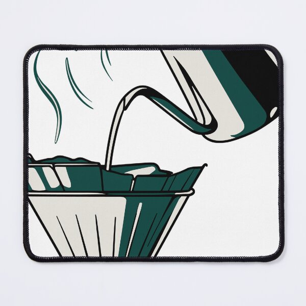 Item preview, V60 Coffee Drip Pouring Line Art – Perfect Brew Design designed and sold by waterloop.