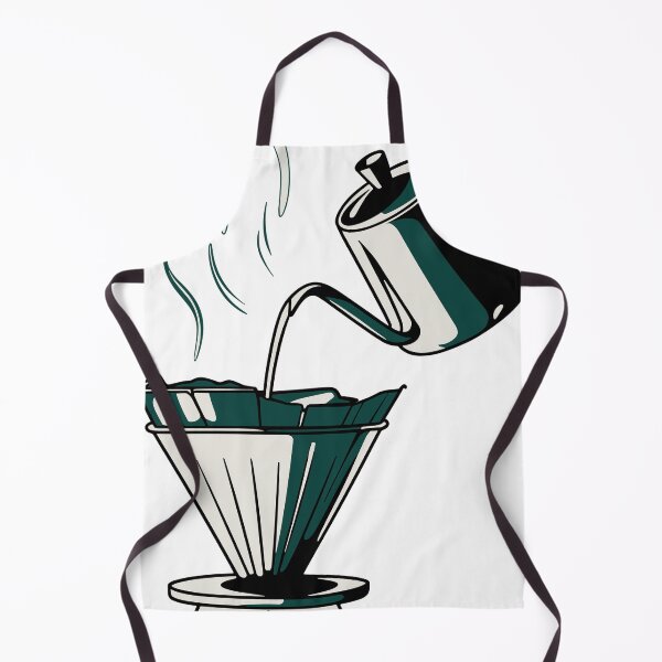 Item preview, V60 Coffee Drip Pouring Line Art – Perfect Brew Design designed and sold by waterloop.