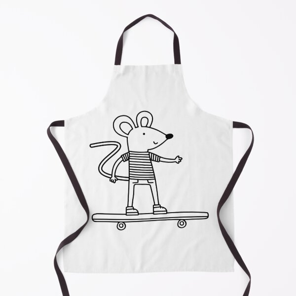 Item preview, cool mouse playing skateboard designed and sold by rasagamastore.
