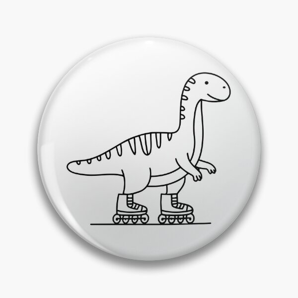 Artikelvorschau, Dinosaurier spielen Rollerblades entworfen und verkauft von rasagamastore.