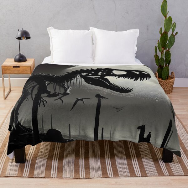 Item preview, Moonlit Dinosaur Skeleton designed and sold by CitrineLinker.