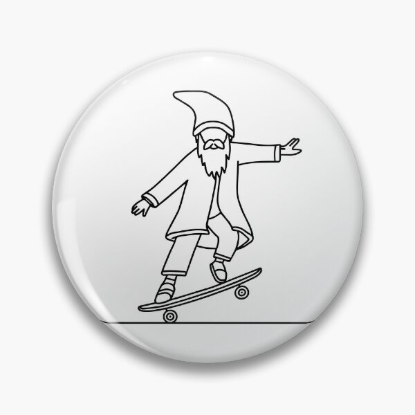 Item preview, old man wearing a robe jumping with a skateboard designed and sold by rasagamastore.