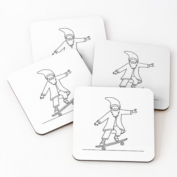 Item preview, old man wearing a robe jumping with a skateboard designed and sold by rasagamastore.