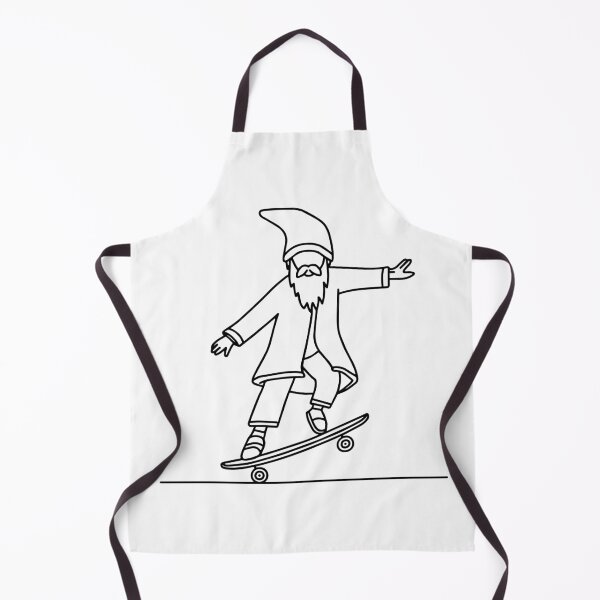 Item preview, old man wearing a robe jumping with a skateboard designed and sold by rasagamastore.