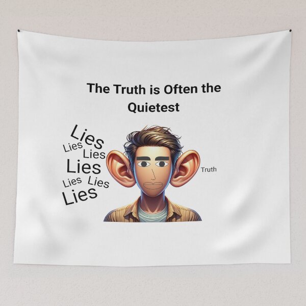Item preview, Truth and Lies designed and sold by S4G Tees.