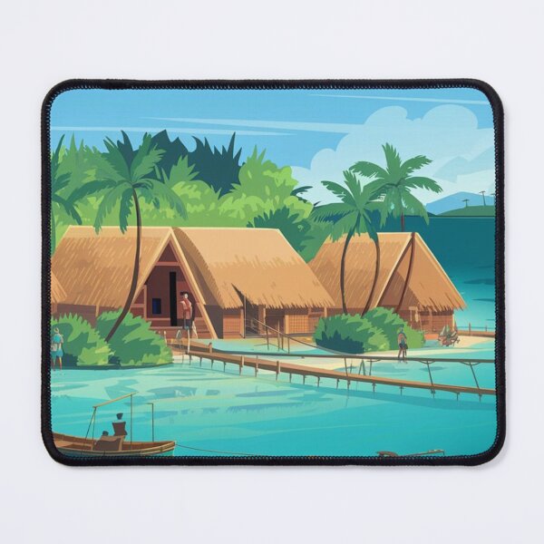 Item preview, Native Island Village designed and sold by TendenciaImpressa.