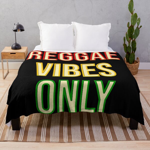 Item preview, Reggae Vibes Only lettering in red gold and green designed and sold by DaveDanchuk.