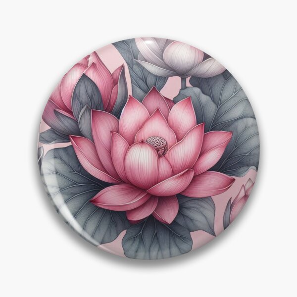 Item preview, An Elegant Seamless Pattern of Lotus Flower designed and sold by erkabees.
