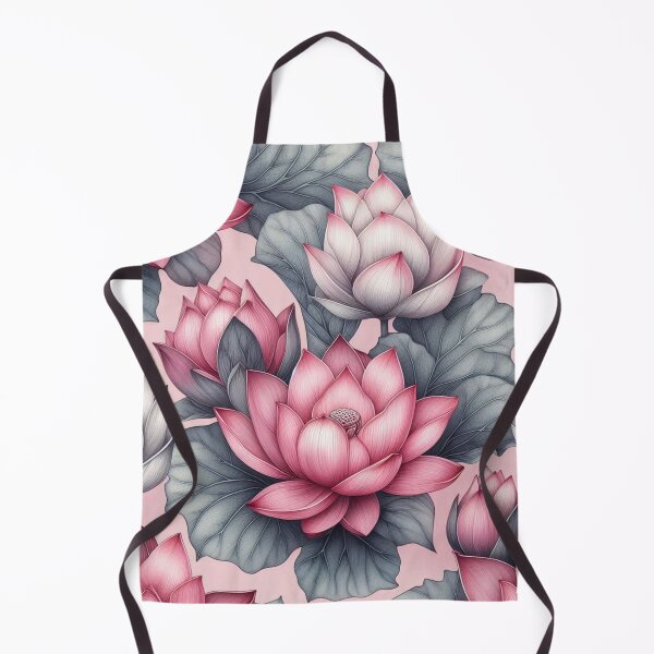 Item preview, An Elegant Seamless Pattern of Lotus Flower designed and sold by erkabees.