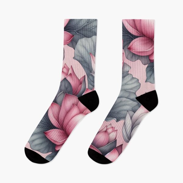 Item preview, An Elegant Seamless Pattern of Lotus Flower designed and sold by erkabees.