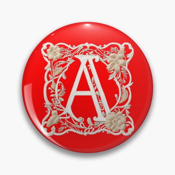 Item preview, Embroidered letter A designed and sold by TomaszGolaski.