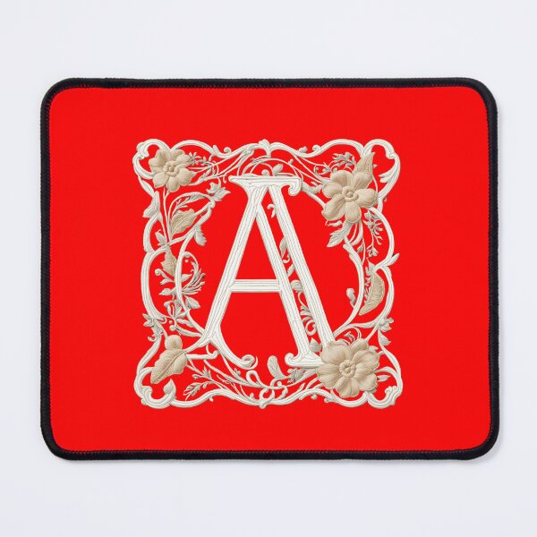 Item preview, Embroidered letter A designed and sold by TomaszGolaski.