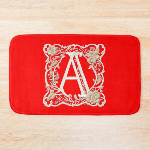 Item preview, Embroidered letter A designed and sold by TomaszGolaski.