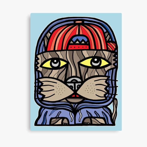 "Quick Kat" Canvas Print