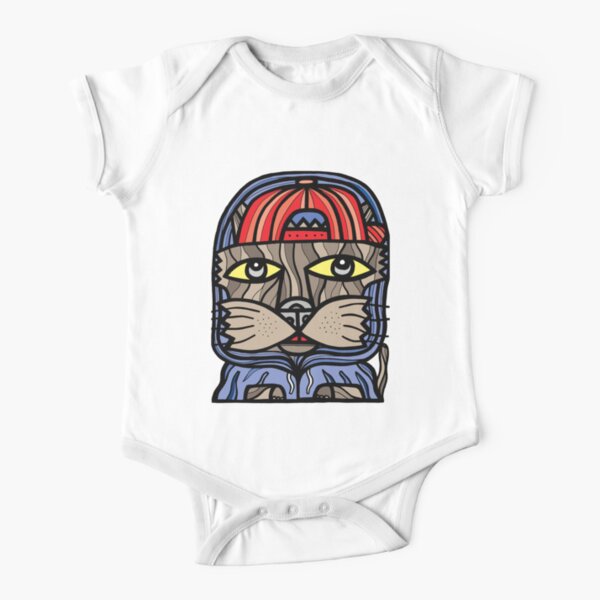 "Quick Kat" Short Sleeve Baby One-Piece