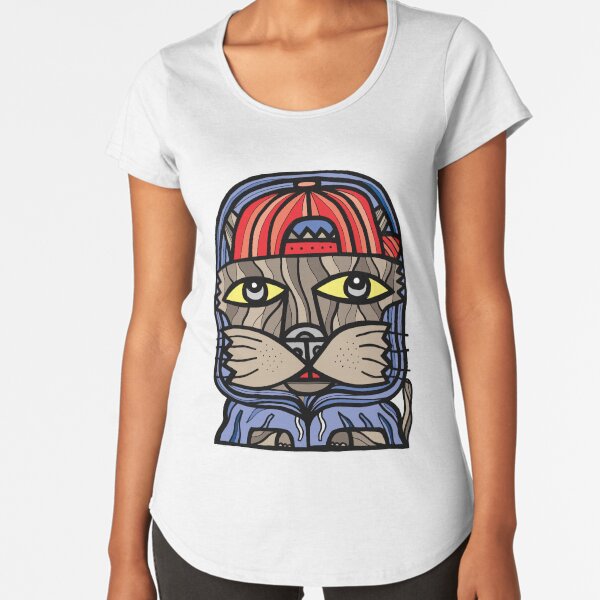 "Quick Kat" Premium Scoop T-Shirt