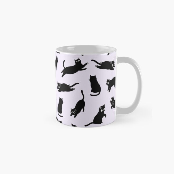 Item preview, playful happy black cats posing designed and sold by ScorpioSunStudio.