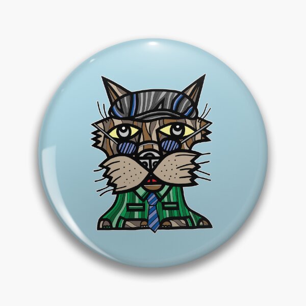 "Dusk Kat" Pin