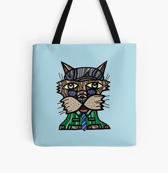 "Dusk Kat" All Over Print Tote Bag