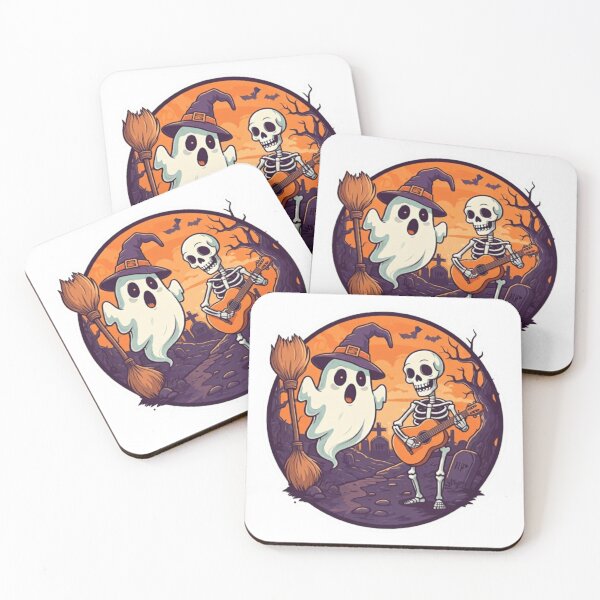 Item preview, Spooky Jam Session designed and sold by StickersRyous.