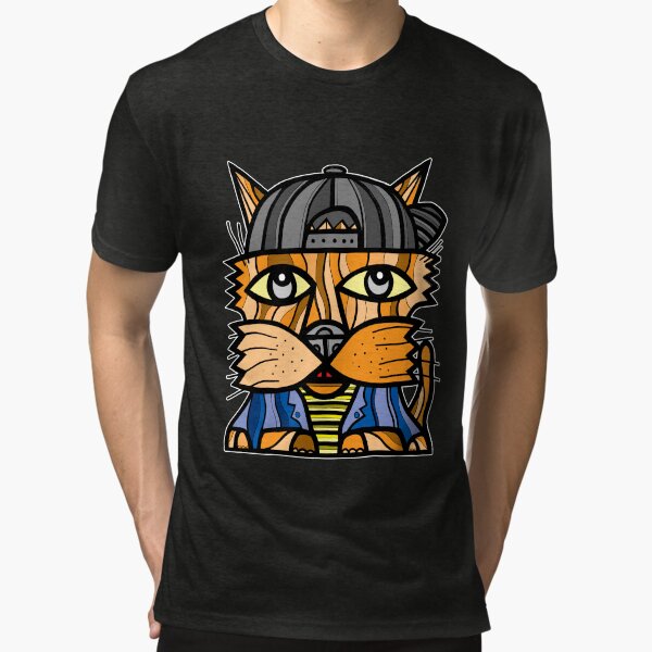 "Cool Kat" Tri-blend T-Shirt