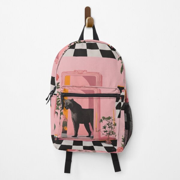 Item preview, Majestic Cheetah in a Stylish Pink Interior designed and sold by PuffPals.