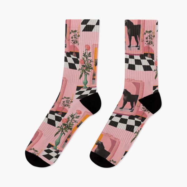 Item preview, Majestic Cheetah in a Stylish Pink Interior designed and sold by PuffPals.