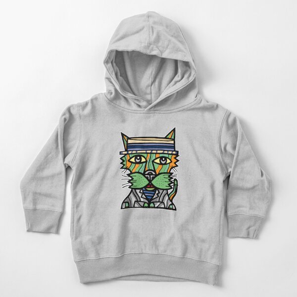 "Sharp Kat" Toddler Pullover Hoodie