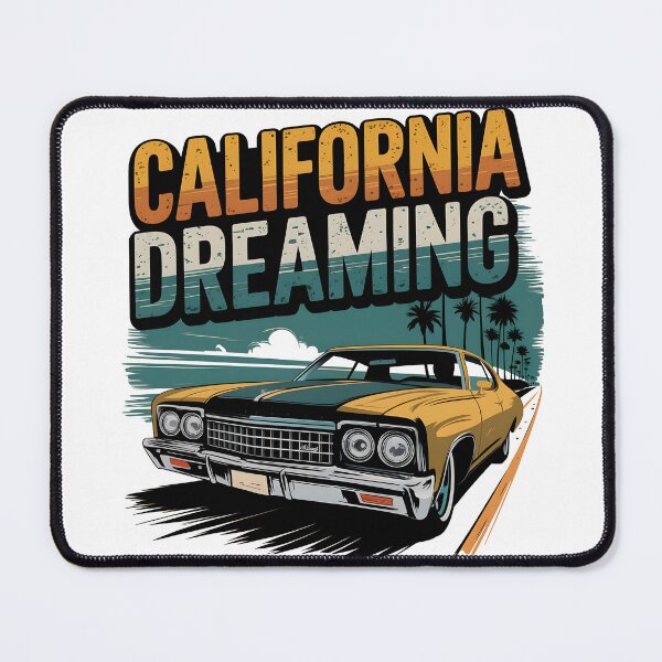Item preview, California Dreaming Vintage ride car designed and sold by ArtbySameer.