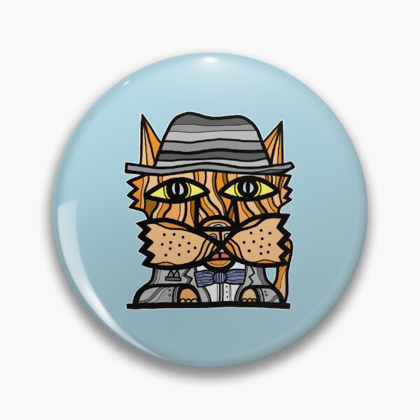 "Klassy Kat" Pin