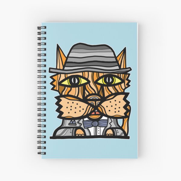 "Klassy Kat" Spiral Notebook