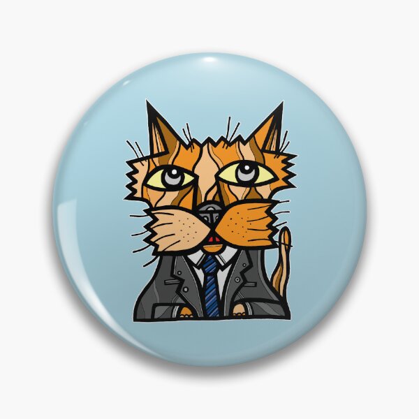 "Sassy Kat" Pin