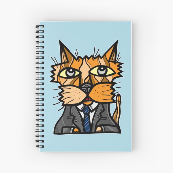 "Sassy Kat" Spiral Notebook