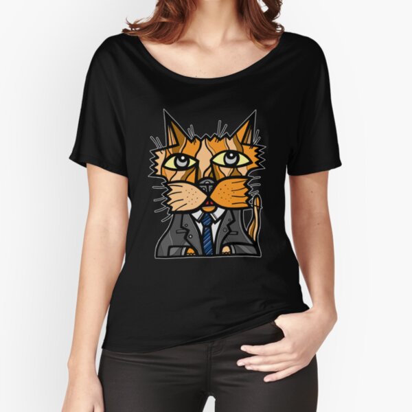 "Sassy Kat" Relaxed Fit T-Shirt