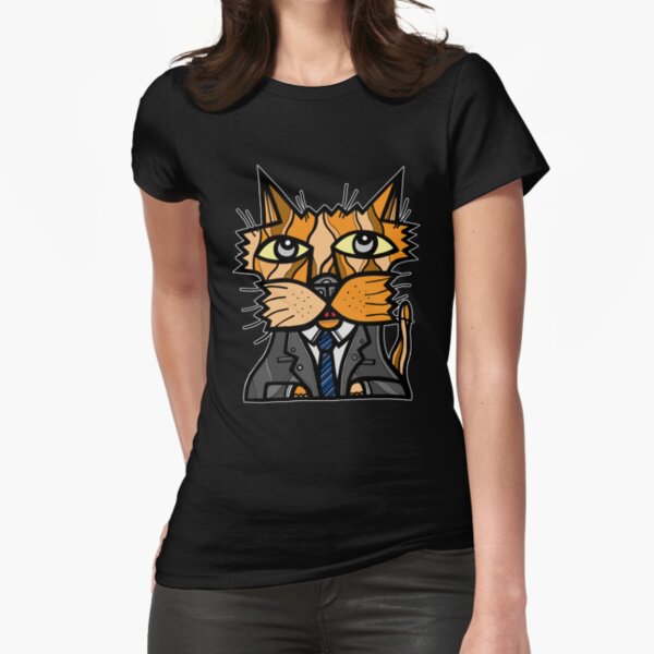 "Sassy Kat" Fitted T-Shirt