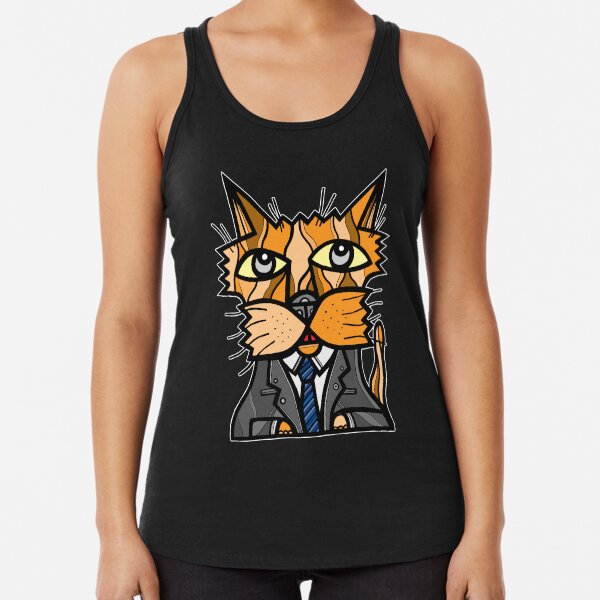 "Sassy Kat" Racerback Tank Top