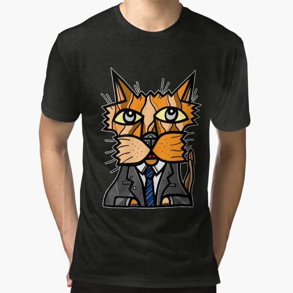 "Sassy Kat" Tri-blend T-Shirt