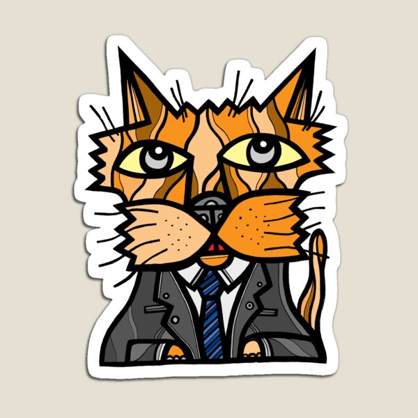 "Sassy Kat" Magnet