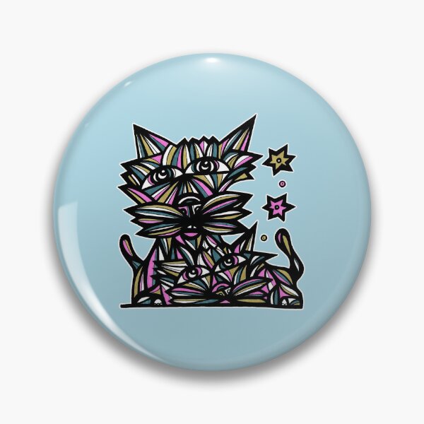 "Purr Kats" Pin