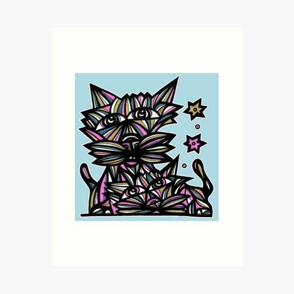 "Purr Kats" Art Print