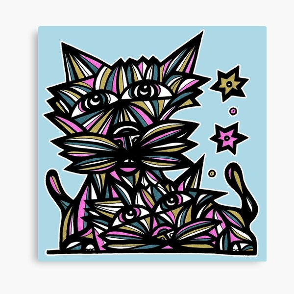 "Purr Kats" Canvas Print