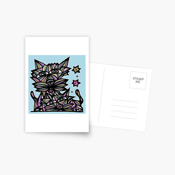 "Purr Kats" Postcard