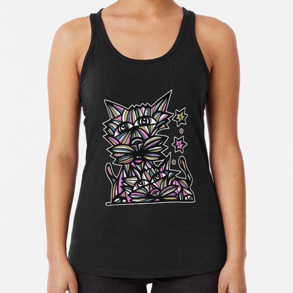 "Purr Kats" Racerback Tank Top