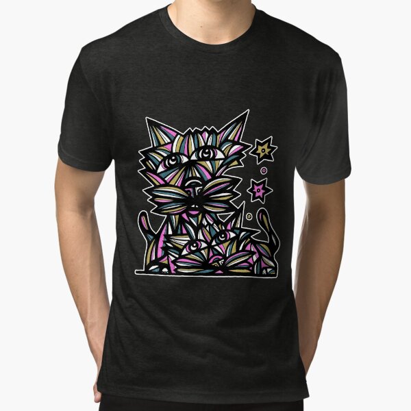 "Purr Kats" Tri-blend T-Shirt