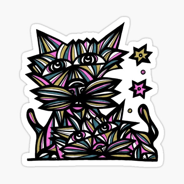 "Purr Kats" Sticker