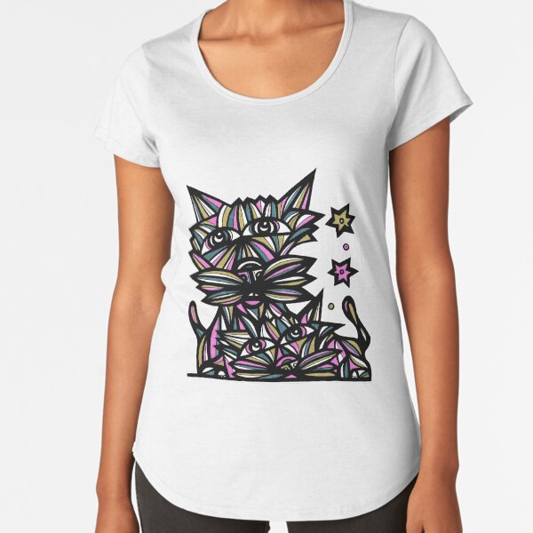 "Purr Kats" Premium Scoop T-Shirt