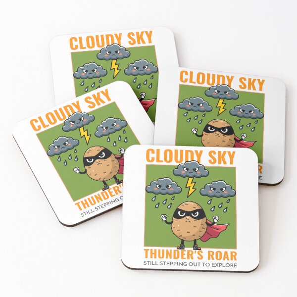 Item preview, Cloudy Sky, Thunder's Roar, Still Stepping Out To Explore - Light designed and sold by ZoneTeebyMe.