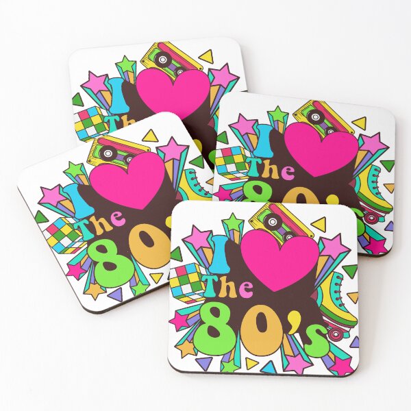 Item preview, I Love the 80's Retro Image designed and sold by KTDesigns4U.