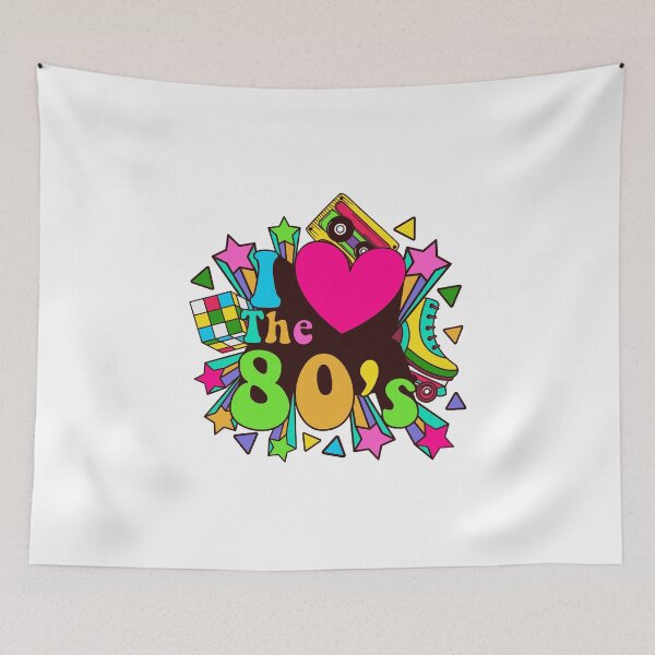 Item preview, I Love the 80's Retro Image designed and sold by KTDesigns4U.